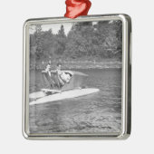 2人 メタルオーナメント (左)