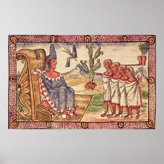 2代目モンテスマとその使節スペインの達 ポスター (正面)