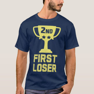 2位1位敗おもしろい者2位 Tシャツ