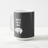 2保歳の感じだった コーヒーマグカップ (正面左)