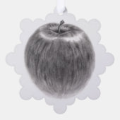 2個のりんご オーナメントカード (裏面)