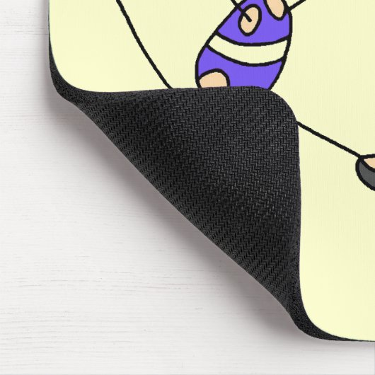 2個のブロンドの女の子の体育専門家のTシャツおよびギフト マウスパッド (コーナー)