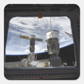 2個のロシアの宇宙船 スクエアシール (正面)