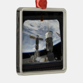 2個のロシアの宇宙船 メタルオーナメント (右)