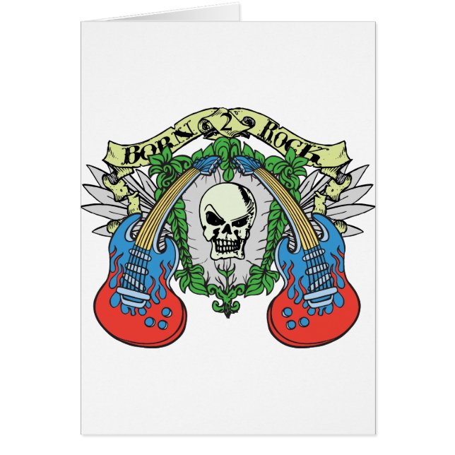 2個の石のスカルを生まれて下さい (正面)