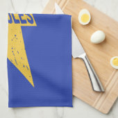 2倍の否定的な英語リテラシー キッチンタオル (四つ折り)