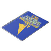 2倍の否定的な英語リテラシー ノートブック (左側)