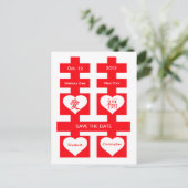 2倍の幸中国のせを保存はがき1 案内ポストカード (スタンド正面)