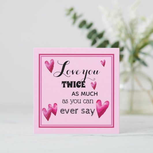 2倍の愛 – ハート (スタンド正面)