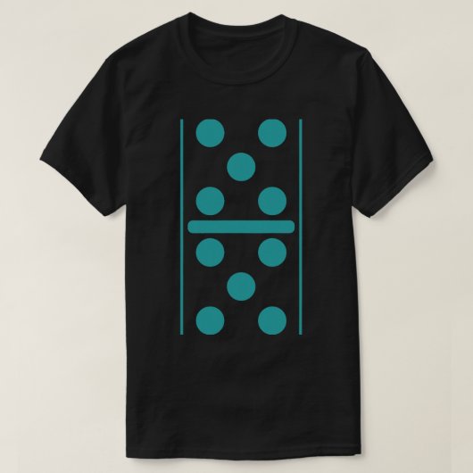 2倍の5ドミノ選手ギフト Tシャツ (デザイン正面)