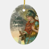 2倍Florian with Bucket (Smoke; M 019) セラミックオーナメント (正面)