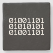 2値の母 ストーンコースター (正面)