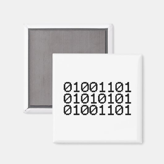 2値の母 マグネット (正面/裏面)