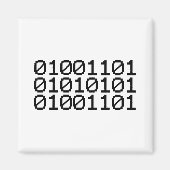 2値の母 マグネット (正面)