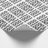 2値の母 ラッピングペーパー (角)