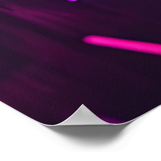 2値ブリス：Synthwave Euphoria ポスター (角)