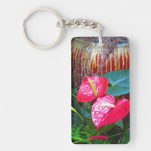 2側面によって印刷されるDIYの簡単は写真のイメージを加えますか、または取り替えます キーホルダー (正面)