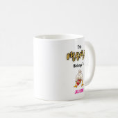 2児のママ・ニワトリマママグ コーヒーマグカップ (正面右)