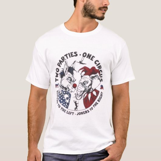 2党のピエロTシャツ Tシャツ (正面)