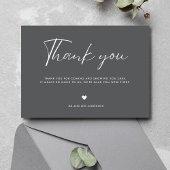 2写モダン真の結婚サンキューカード サンキューカード