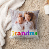 2写真おばあちゃんカラフルのはっきりした種類モダン クッション (ブランケット)