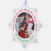 2写真かわいい&手頃クリスマスツリー オーナメントカード (左)