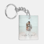 2写真この瞬間を思い出す新婚ロマンチックKe キーホルダー (正面左)