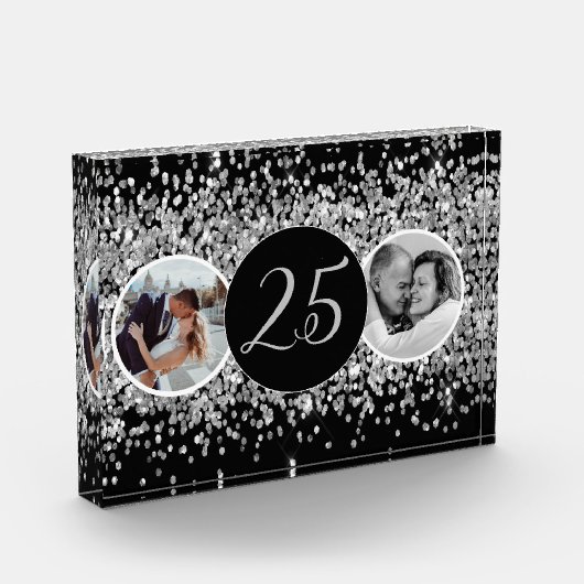 2写真と今シルバ結婚ーの記念日 フォトブロック (左)