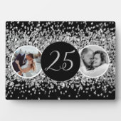 2写真と今シルバ結婚ーの記念日 フォトプラーク (正面)