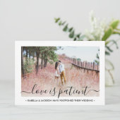 2写真の愛は患者結婚の延期 セーブザデート (スタンド正面)