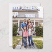 2写真の新しいホームアドレス文字列ライトパイン&ウッド シーズンカード (裏面)