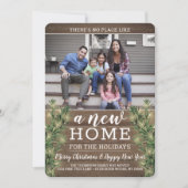 2写真の新しいホームアドレス文字列ライトパイン&ウッド シーズンカード (正面)