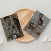 2写真エレガント予算QRコード結婚s 招待状