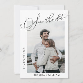 2写真エレガントSimple結婚 Writhis セーブザデート