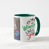 2写真クリスマスの最も素晴らしい時間 マグカップ (正面右)