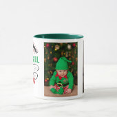 2写真クリスマスの最も素晴らしい時間 マグカップ (中央)