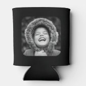 2写真テンプレート丸め両面白黒 缶クーラー (裏面)