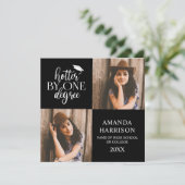 2写真パーソナライズされたの卒業発表 案内状 (スタンド正面)