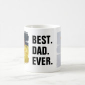 2写真パーソナライズされた最高のパパEver Faters Day コーヒーマグカップ (中央)