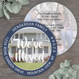 2写真ホームの新しい変更のアドレス移ユニーク動 案内状