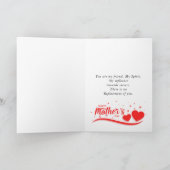 2写真モダンコラージュお最高の母さん日 カード (内部)