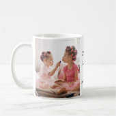 2写真モダン愛あなたパパ父の日の贈り物 コーヒーマグカップ (左)