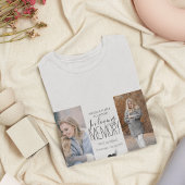 2写真モダンLoving Memory Tribute Tシャツ