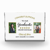 2写真卒業祝い卒業カスタム フォトブロック (正面)