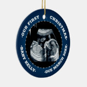 2写真妊娠のお知らせ（保護者の方） セラミックオーナメント (右)