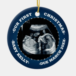 2写真妊娠のお知らせ（保護者の方） セラミックオーナメント