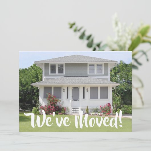 2写真引っ越しました新しい住所の変更 案内状 (スタンド正面)