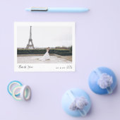 2写真書道結婚のサンキューカード チラシ (シングル)