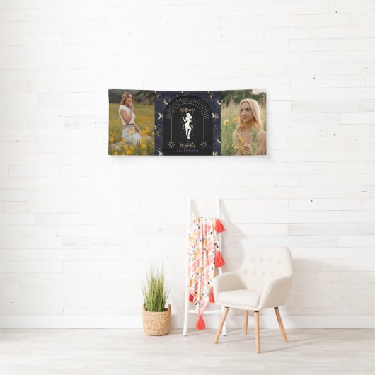 2写真神秘的〔占星術の〕十二宮図レオ21歳の誕生日 横断幕 (インサイチュ)