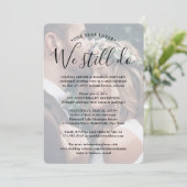 2写真記念披露宴We Still 結婚's 招待状 (スタンド正面)